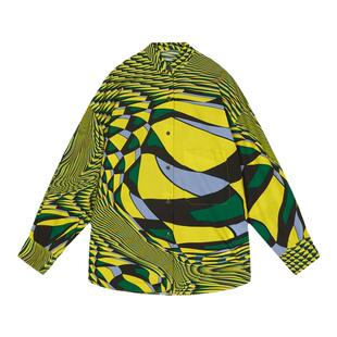 JNBY/江南布衣折扣春夏长袖衬衫棉质单排多扣宽松通勤OL风女