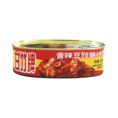 甘竹香辣开罐即食罐头罐头