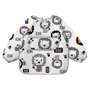 宝宝吃饭围兜儿童罩衣3岁以上幼儿园婴儿辅食饭兜防水防脏冬新款