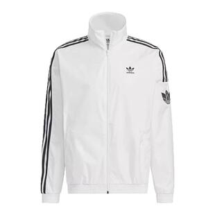阿迪达斯男子2025新款运动休闲宽松立领防风夹克外套JI7535JM2716