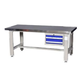 重型不锈钢工作台工具桌不锈钢打包台实验室操作台车间组装维修桌