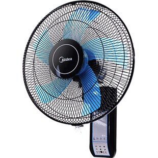 美的电风扇壁扇挂壁式家用壁挂式工业墙壁扇强力摇头大风遥控餐厅