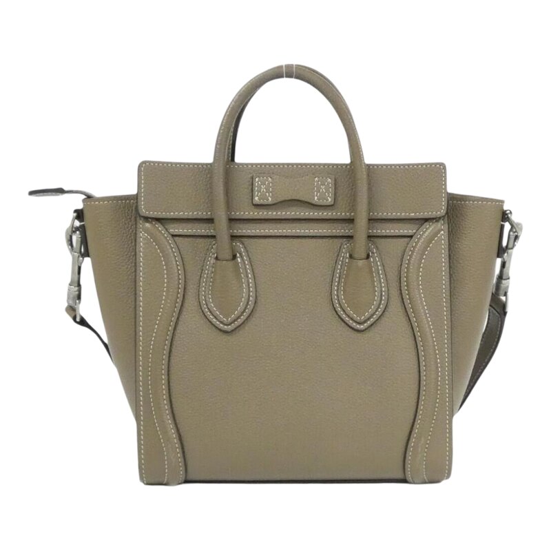中古CELINE赛琳笑脸包斜挎女包