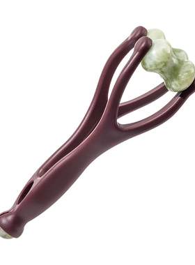 天然玉石手指按摩器穴位疏通滚轮