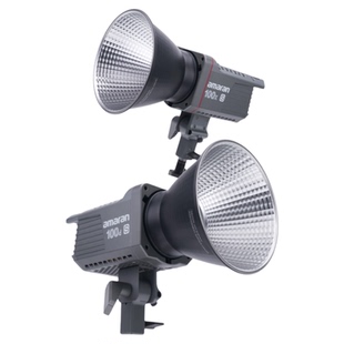 爱图仕amaran艾蒙拉100x S直播间补光灯 双色温 人像视频拍摄外拍摄影灯 抖音直播带货 神明发丝氛围常亮灯