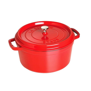 staub珐宝法国进口松露白钻石锅无涂层铸铁珐琅锅家用汤煲炖锅