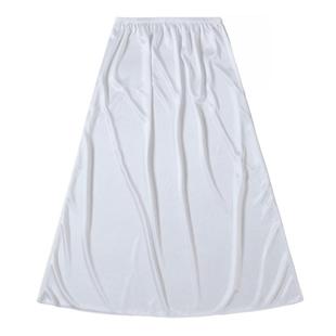 衬裙防静电汉服内搭打底裙防透半身裙防走光裙衬中长款仿真丝里衬