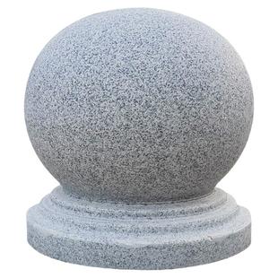 花岗岩挡车石球大理石圆球广场止车石墩子马路拦车石头球门柱圆球