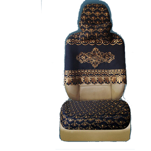 艺梦翔纯棉四季汽车座套C200 S600 GLK唯雅诺专用刺绣蕾丝半截套