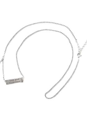 s925纯银个性皇冠水桶包包项链女2022年轻奢小众设计颈链锁骨链