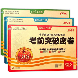 2026王朝霞小升初试卷重点各地真题精编卷语文数学英语全套毕业总复习五六年级小学升初中试卷一本小升初冲刺新卷升学总复习讲练