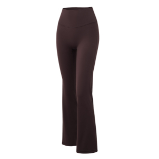 【畅动系列】gigt极吉微喇叭瑜伽裤女运动健身服加绒鲨鱼裤羽芯纱