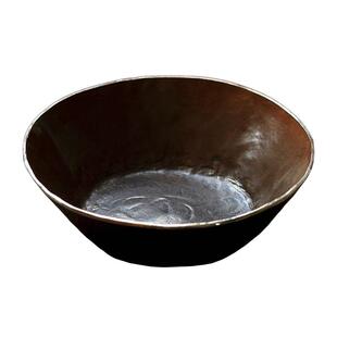 觅白纯铜壶承包银边手工锻打养壶碗干泡台建水储水茶器水盂零配件