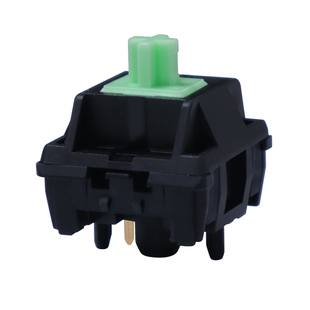 WJBY Lab 龙井茶轴S微段落长键程轴心触底茶轴机械键盘轴体客制化