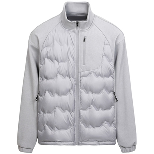 青少年薄款灰色羽绒服男冬季男款休闲外套2026新款男士鸭绒服短款