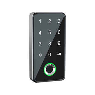 通通锁APP柜子锁 NFC手机指纹抽屉加锁对开储物更衣箱柜门密码锁