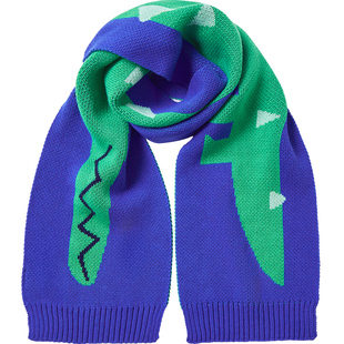 伊米伦儿童围巾亲子小动物提花围巾可爱超萌宝宝保暖围巾原创设计