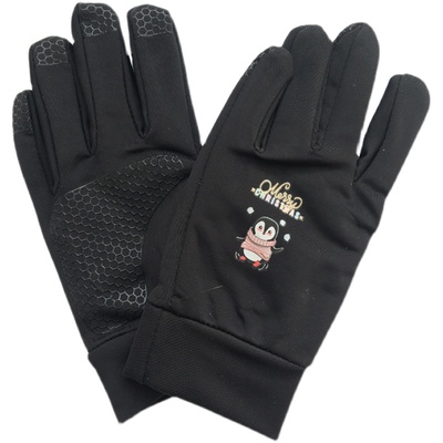 冰丝弹力透气小手套防晒速干防滑