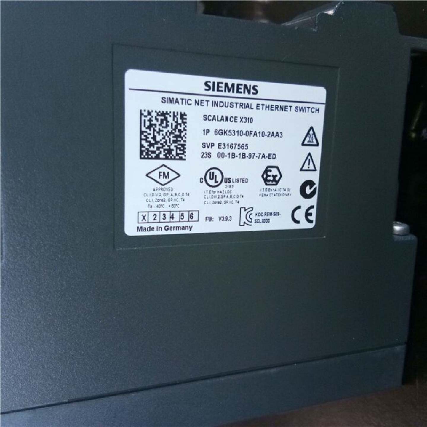 议价西门子6GK5310-0FA00-2AA3增强型可网管交换机6GK53100FA002A