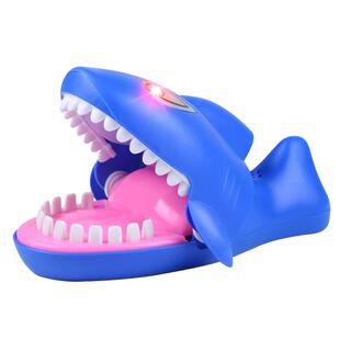 鳄鱼玩具按牙齿咬手指大号鲨鱼成人发泄解压整人创意儿童整蛊恶搞