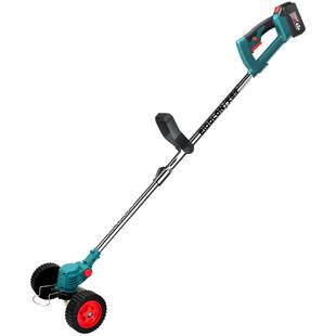 电动割草机小型家用充电式锂电池除草机多功能草坪修剪打草机神器