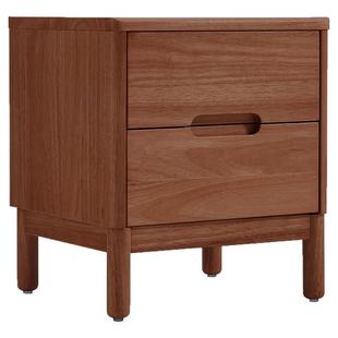 林氏家居现代简约实木床头柜卧室床边矮桌柜子收纳储物家具