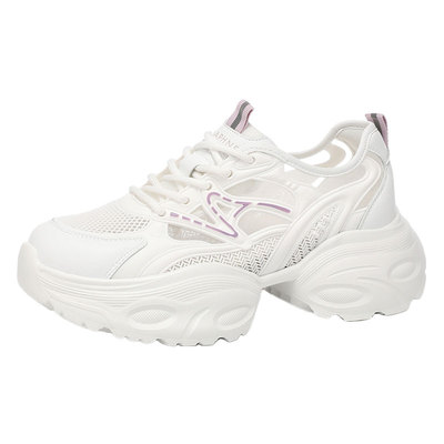 达芙妮网面透气运动老爹鞋