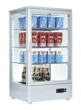 饮料牛奶蛋挞保温加热展示柜