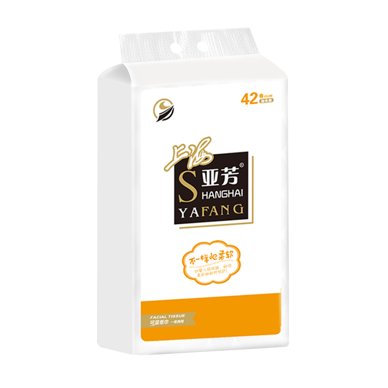 上海亚芳原生木浆卫生卷纸42卷5.5斤无芯厕纸家用家庭实惠装OBB