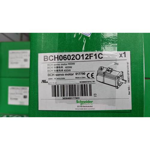 议价施耐德伺服电机BCH0602O12F1C/BCH1002O12A1C全新原装