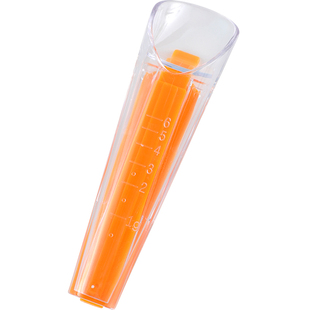 多功能酵母量取器家用塑料量杯带刻度小量筒杯封口夹两用烘焙工具