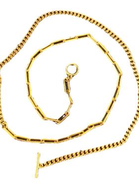 铜十字女久不掉色锁骨项链可碰水