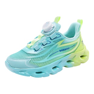 巴布豆男童鞋子2026夏季新款小男孩单网透气防臭儿童旋转扣运动鞋