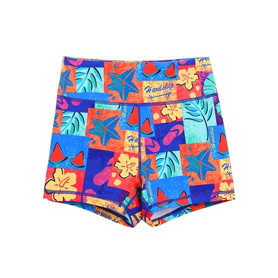 HARDSHIP西瓜拼贴运动提臀健身裤