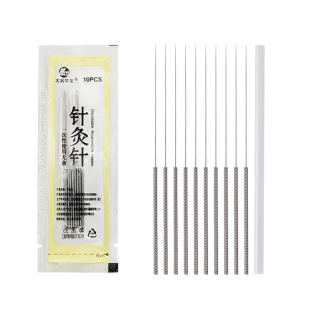 大名华龙牌针灸针 一次性使用无菌针炙针 带套管针 500支毫针包邮