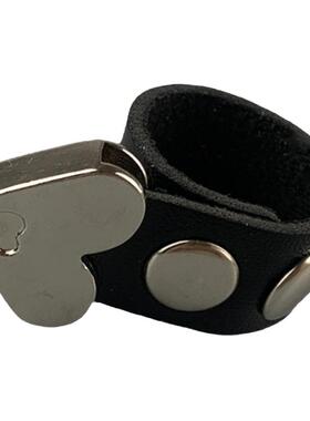 皮戒指发圈暗黑亚比配饰女黑铆钉