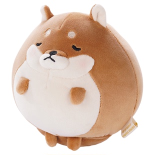 LIVHEART 呼噜学院 柴犬玩偶发热毛绒玩具抱枕娃娃暖手公仔