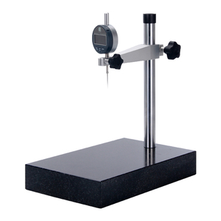 大理石平台支架比测台表座立柱架子表杆铝夹头高度规支撑表坐表架