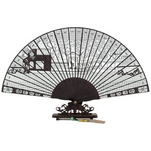 【非遗礼品扇】送老外老阊门苏州特产礼物檀香扇中国风折扇工艺扇