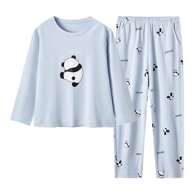 【加厚纯棉】熊猫儿童睡衣可外穿