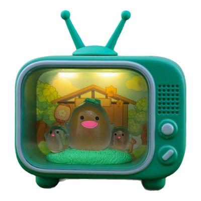 宫崎骏盲盒2025网红爆款风之精灵电视小夜灯手办公仔可爱奖品礼物