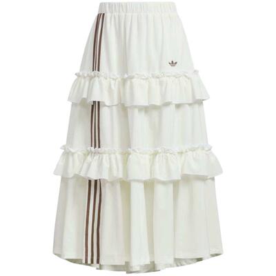 【自营】adidas阿迪达斯三叶草女子运动休闲蛋糕裙长裙KQ6506