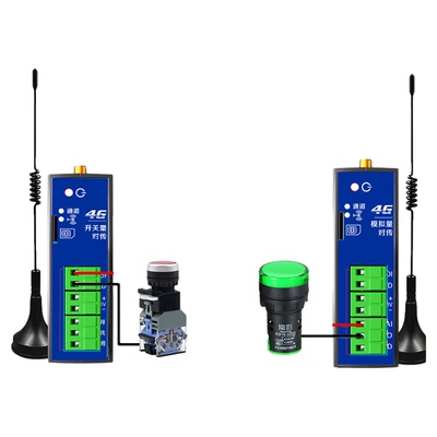 4G无线传输模块收发对传开关开关量io远程继电器无线水位控制开关