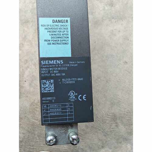 【议价-可维修】  6SL3120-1TE21-8AA3 驱动器 /均有货