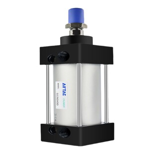 亚德客SC标准气缸大推力小型气动SC32X40X50X63X80X100X125X160-S