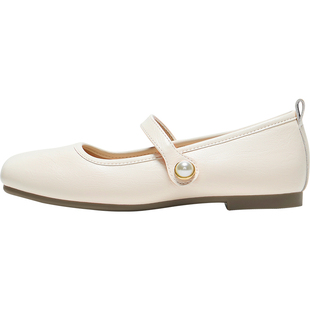 回力玛丽珍女鞋法式浅口粗跟单鞋女2026春夏款百搭配裙子旗袍鞋子