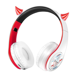 darling国家队02穹妹fate三玖动漫无线蓝牙耳机头戴式二次元周边