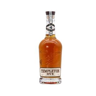 坦普顿四年4年陈酿黑麦威士忌Templeton Rye Whiskey美国进口洋酒