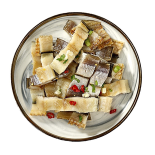 舟山特产 淡晒海鳗鱼干整条切段 海鲜干货自制风干 海鱼加热即食