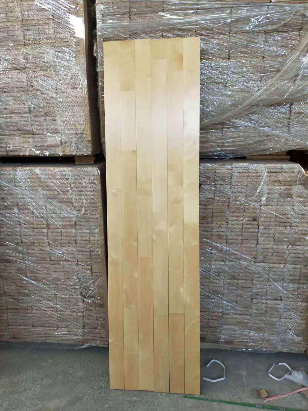 室内体育馆专用篮球场实木运动 企口硬枫木地板 舞台健身房羽毛球